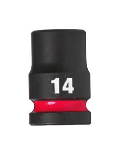 Chei tubulare de impact SHOCKWAVE IMPACT DUTY - Milwaukee - 14 mm 1/2 inch impact socket STD - 1 buc - cod 4932480308