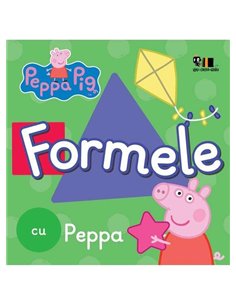 Peppa Pig: Formele cu Peppa [cartonat]  - Neville Astley | Vlad Si Cartea Cu Genius