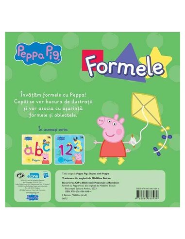 Peppa Pig: Formele cu Peppa [cartonat]  - Neville Astley | Vlad Si Cartea Cu Genius