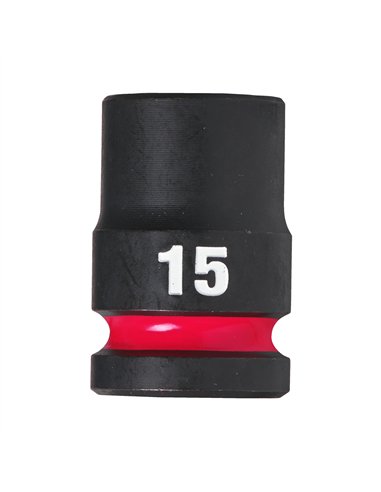 Chei tubulare de impact SHOCKWAVE IMPACT DUTY - Milwaukee - 15 mm 1/2 inch impact socket STD - 1 buc - cod 4932480309