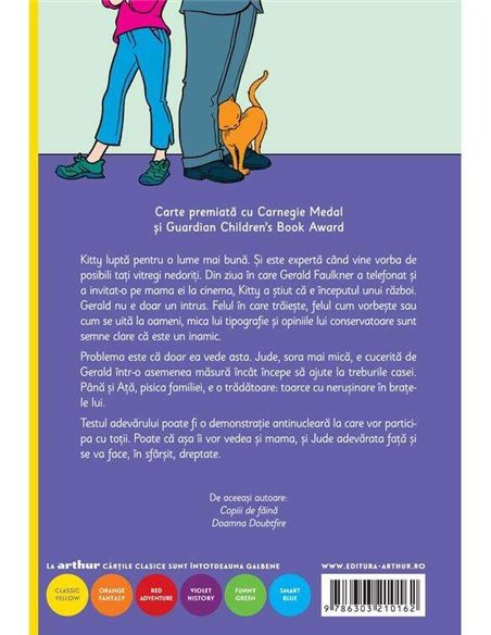 Un oaspete nedorit - Anne Fine | Editura Arthur