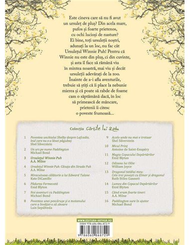 Ursuletul Winnie Puh  - A.A. Milne | Arthur - Alan Alexander Milne | Editura Arthur [cartonata]