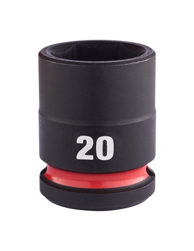 Chei tubulare de impact SHOCKWAVE IMPACT DUTY - Milwaukee - 20 mm 1/2 inch impact socket STD - 1 buc - cod 4932480314