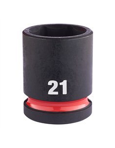 Chei tubulare de impact SHOCKWAVE IMPACT DUTY - Milwaukee - 21 mm 1/2 inch impact socket STD - 1 buc - cod 4932480315