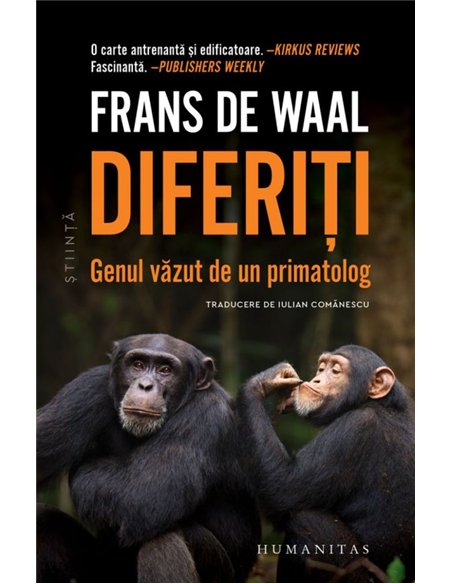 Diferiti. Genul vazut de un primatolog - Frans De Waal | Editura Humanitas