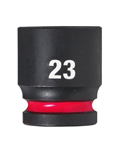 Chei tubulare de impact SHOCKWAVE IMPACT DUTY - Milwaukee - 23 mm 1/2 inch impact socket STD - 1 buc - cod 4932480317