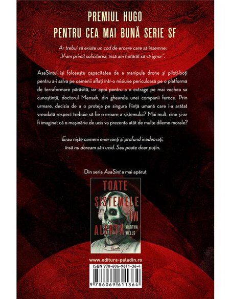 Strategie de iesire - Martha Wells | Paladin [cartonata]