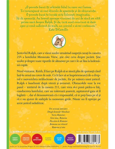 Soarecele si motocicleta - Beverly Cleary | Arthur [necartonata]