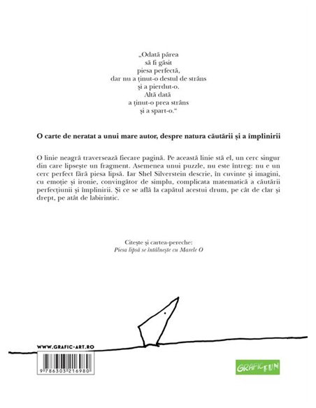 Piesa lipsa - Shel Silverstein | Editura Grafic [cartonata]