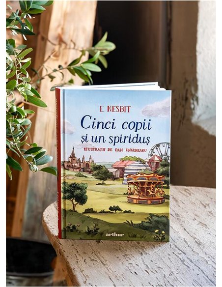 Cinci copii si un spiridus - Edith Nesbit | Arthur [cartonata]