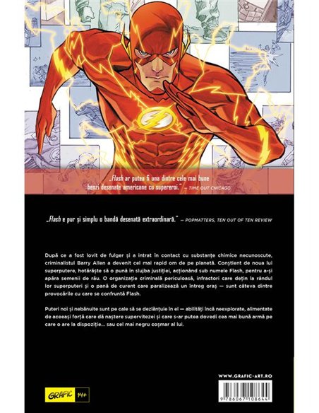 Flash Vol 1. Tot inainte - Brian Buccellato, Francis Manapul | Grafic [cartonata]