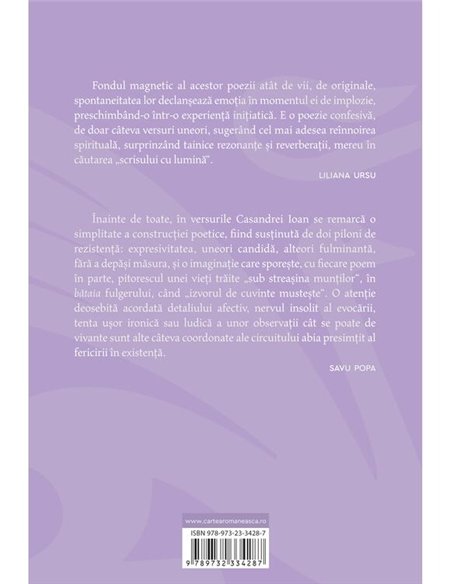 Aproape inteleasa fericire - Casandra Ioan | Cartea Romaneasca [necartonata]