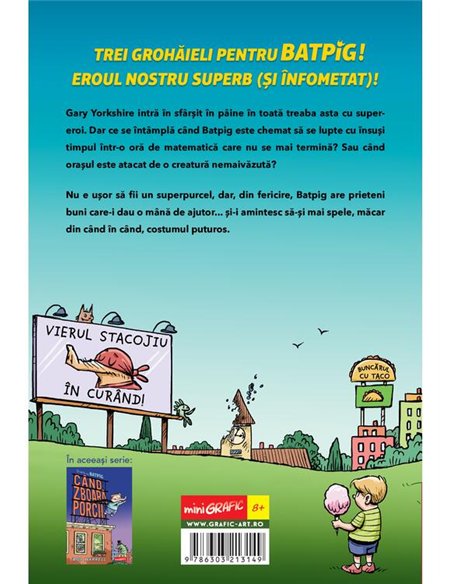 Batpig 2. Un porc la inaltime - Rob Harrell | Grafic [cartonata]