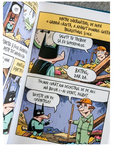 Batpig 2. Un porc la inaltime - Rob Harrell | Grafic [cartonata]