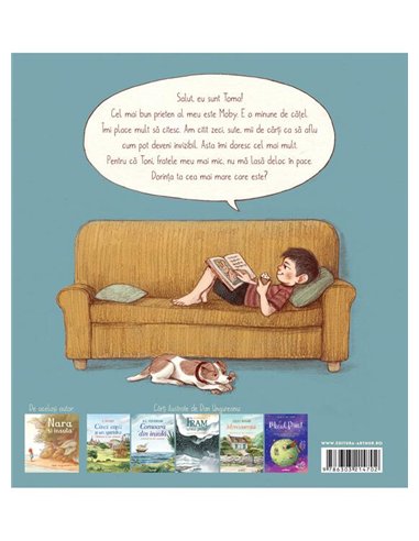 Vreau sa fiu invizibil - Dan Ungureanu | Arthur [cartonata]