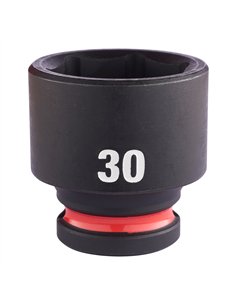 Chei tubulare de impact SHOCKWAVE IMPACT DUTY - Milwaukee - 30 mm 1/2 inch impact socket STD - 1 buc - cod 4932480324