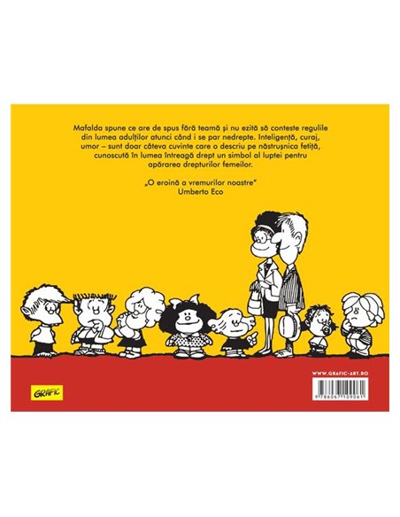 Mafalda. Feminin singular - Quino | Editura Art [cartonata]