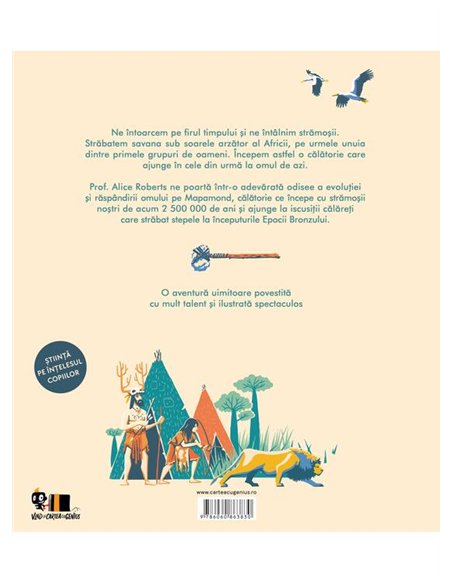 Marea calatorie a omului - Alice Roberts | Vlad si Cartea cu Genius [cartonata]