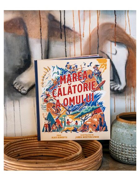 Marea calatorie a omului - Alice Roberts | Vlad si Cartea cu Genius [cartonata]