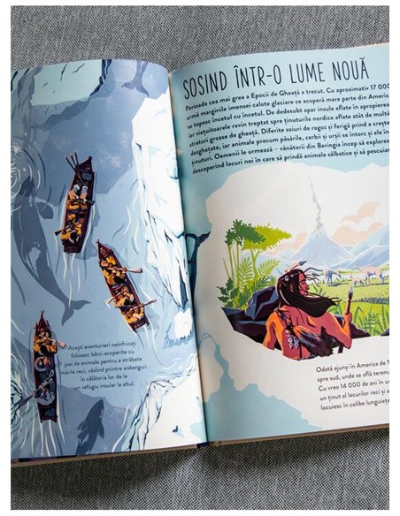 Marea calatorie a omului - Alice Roberts | Vlad si Cartea cu Genius [cartonata]