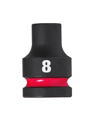 Chei tubulare de impact SHOCKWAVE IMPACT DUTY - Milwaukee - 8 mm 1/2 inch impact socket STD - 1 buc - cod 4932480302