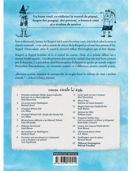 Talharul Hotzenplotz - Otfried Preussler | Arthur [cartonata]