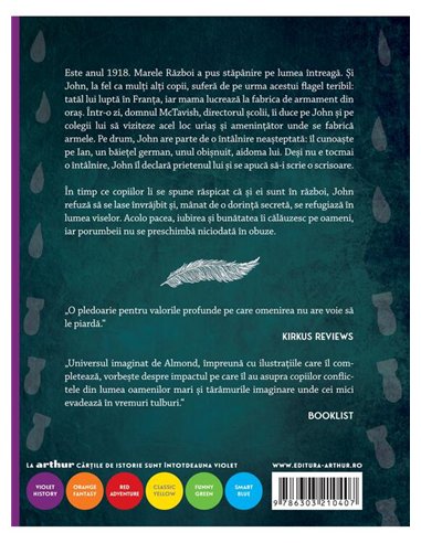 Razboiul s-a sfarsit - David Almond | Arthur [cartonata]