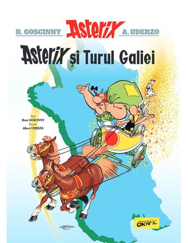 Asterix si Turul Galiei (vol. 5) - Rene Goscinny, Albert Uderzo | Grafic [cartonata]