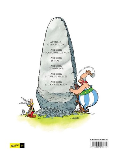 Asterix si Turul Galiei (vol. 5) - Rene Goscinny, Albert Uderzo | Grafic [cartonata]