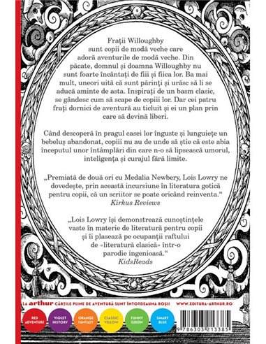 Fratii Willoughby - Lois Lowry | Arthur [necartonata]