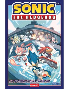 Sonic the Hedgehog 3. Lupta pentru Insula Ingerilor - Ian Flynn | Grafic [cartonata]