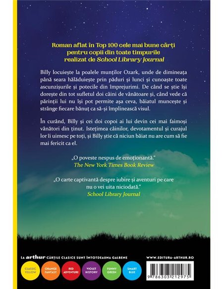 Prietenii copilariei mele - Wilson Rawls | Arthur [cartonata]