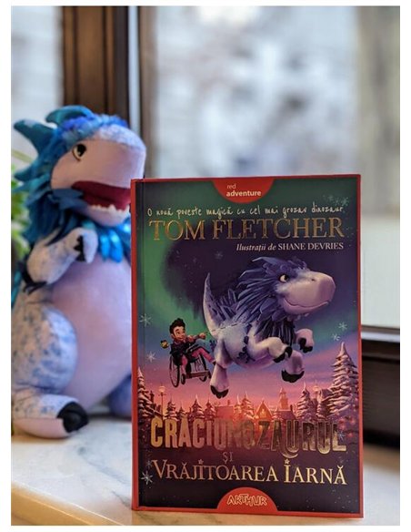 Craciunozaurul si Vrajitoarea Iarna - Tom Fletcher | Arthur [cartonata]