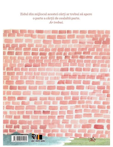 Zidul din mijlocul cartii - Jon Agee | Vlad si Cartea cu Genius [cartonata]