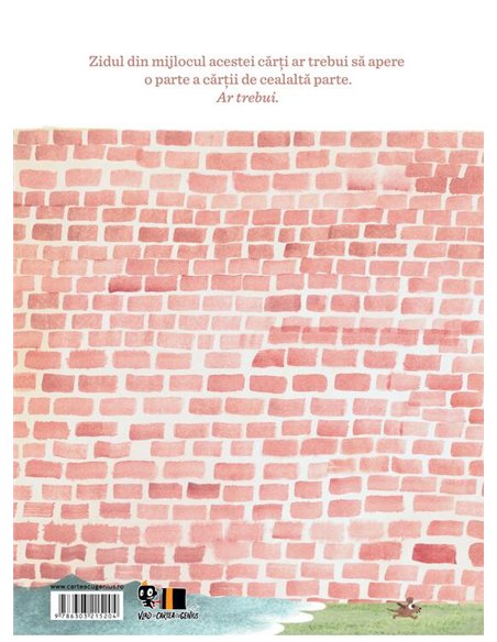Zidul din mijlocul cartii - Jon Agee | Vlad si Cartea cu Genius [cartonata]