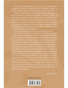 O istorie a ,,Romaniei literare" - Alexandra Florina Manescu | Cartea Romaneasca [necartonata] 2