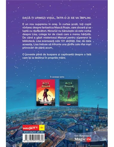 Manual pentru Supereroi 2: Masca rosie - Elias si Agnes Vahlund | Grafic [cartonata]