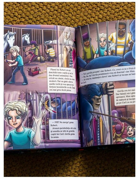 Manual pentru Supereroi 2: Masca rosie - Elias si Agnes Vahlund | Grafic [cartonata]