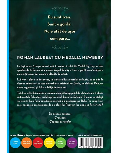 Ivan cel Fara de Seaman - Katherine Applegate | Arthur [necartonata]