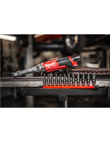 Chei tubulare de impact SHOCKWAVE IMPACT DUTY - Milwaukee - 1/4 inch impact socket set-1 2 buc - cod 4932480453