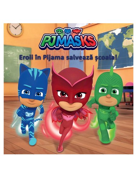 PJMASKS: Eroii in Pijama salveaza scoala - | Vlad si Cartea cu Genius [cartonata]