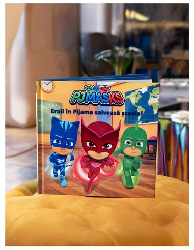 PJMASKS: Eroii in Pijama salveaza scoala - | Vlad si Cartea cu Genius [cartonata]