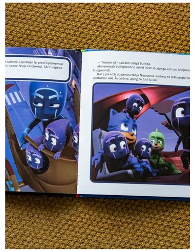 PJMASKS: Noapte buna, Eroi in Pijama! - | Vlad si Cartea cu Genius [cartonata]