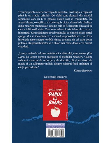 Fauritoarea de albastru - Lois Lowry | Young Art [necartonata]