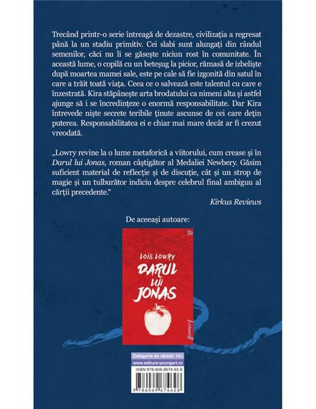 Fauritoarea de albastru - Lois Lowry | Young Art [necartonata]