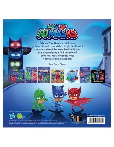 PJMASKS: Eroii in Pijama salveaza cerul - | Vlad si Cartea cu Genius [cartonata]