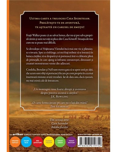 Casa Secretelor vol. 3: Infruntarea dintre lumi - Chris Columbus si Ned Vizzini | Arthur [necartonata]
