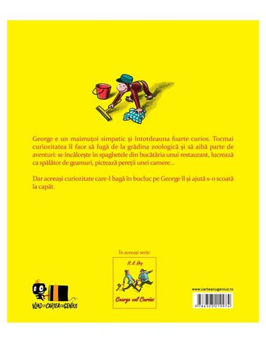George cel curios isi gaseste de lucru - H.A. Rey | Vlad si Cartea cu Genius [cartonata]