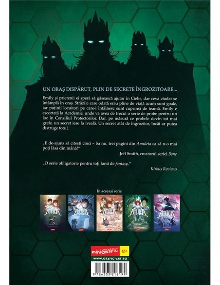 Amuleta. Cartea a patra. Ultimul Consiliu - Kazu Kibuishi | Grafic [cartonata]