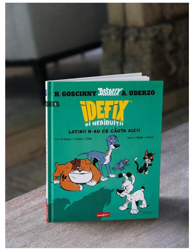 Idefix si Nebiruitii Vol 1. Latinii n-au ce cauta aici! - Rene Goscinny, Albert Uderzo | Grafic [cartonata]